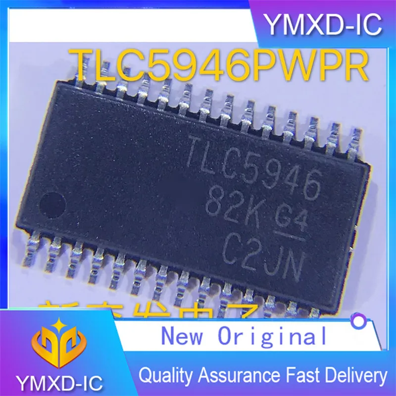 10Pcs/Lot New Original Chip Tlc5946 HTSSOP-28 LED Display Driver | Integrated Circuits