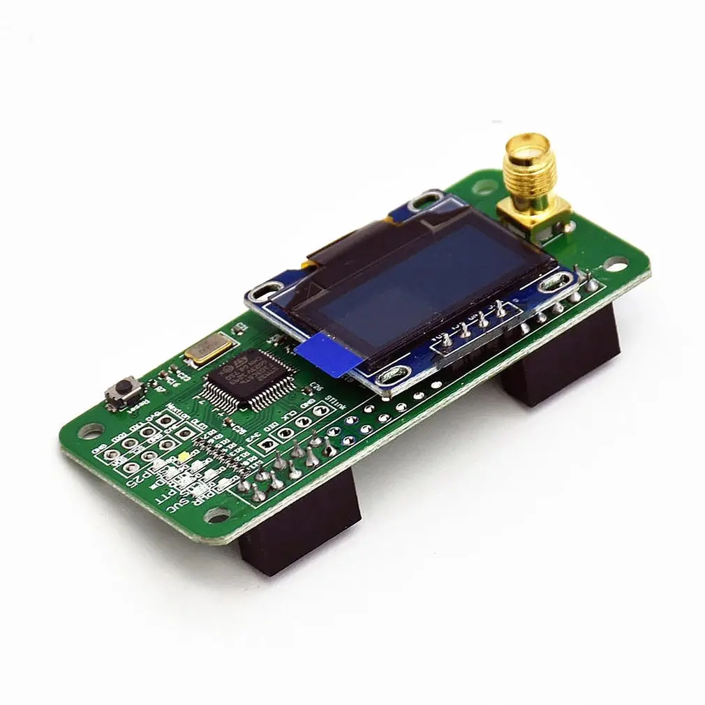Антенна + чехол OLED MMDVM Hotspot поддержка P25 DMR YSF для Raspberry pi Black Board Simplex Parts | Мобильные