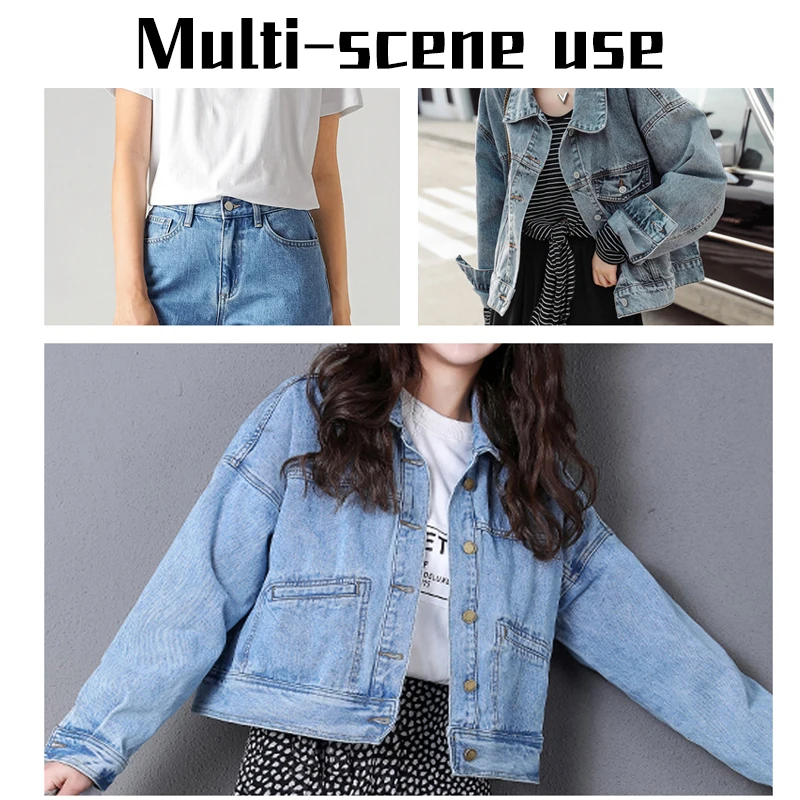 2 шт. джинсовая кнопка Регулируемая Талия съемная без гвоздей изменение талии