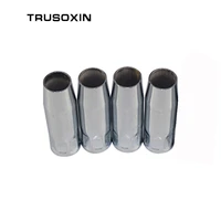 4pcs15ak binzel torchgun consumables stainless steel protective shield cups for the mig welding machine