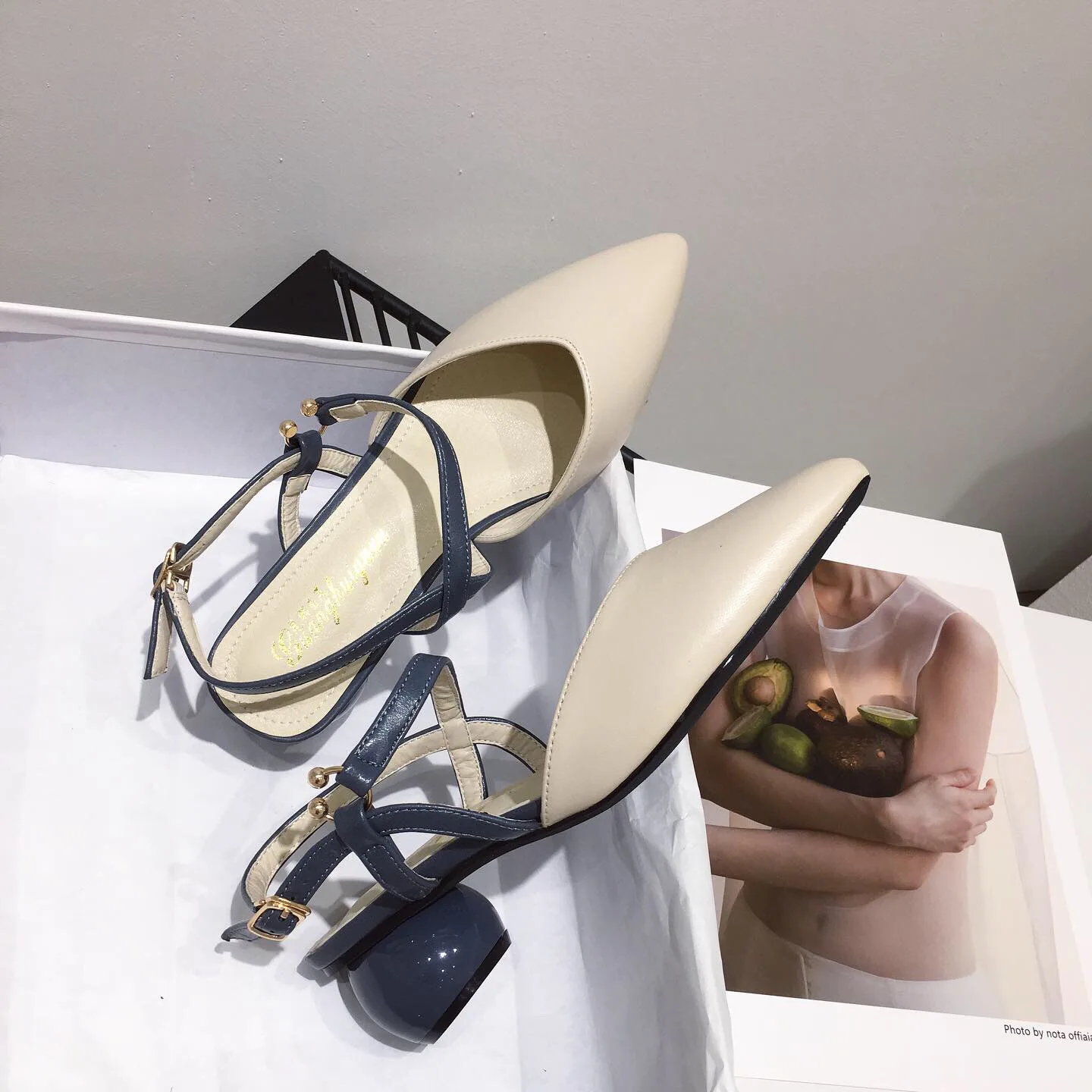 

Open Shoes Heel High Heeled Sandals Woman 2021 Espadrilles Platform Med All-Match Suit Female Beige High-heeled Velvet Lacquered