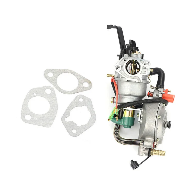 

1 * карбюратор + 3 * прокладки подходят для LPG/NG Honda 5KW 5000W GX390 188F запчасти