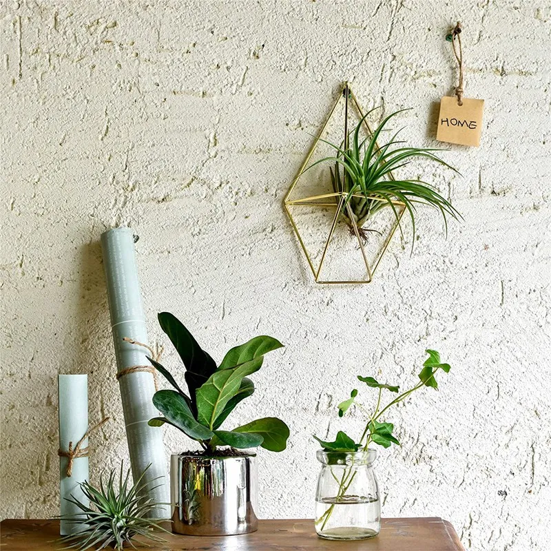 Настенное крепление несимметричный Пентагон геометрический металлический