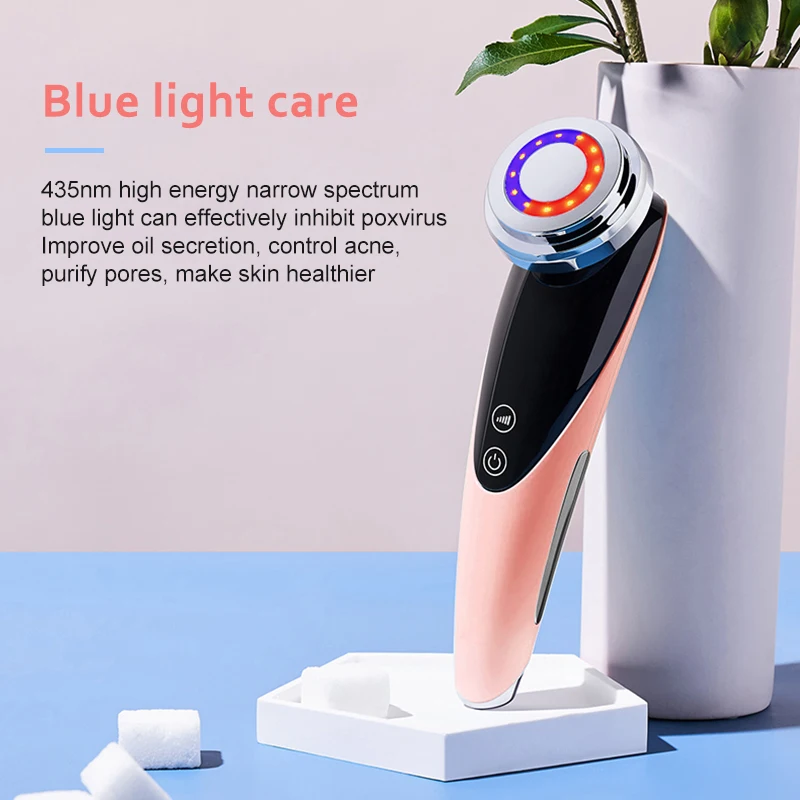Facial Massager Face Cleaner Lifting Machine High Frequency Promote Cream Absorption Skin Eye Care KG66