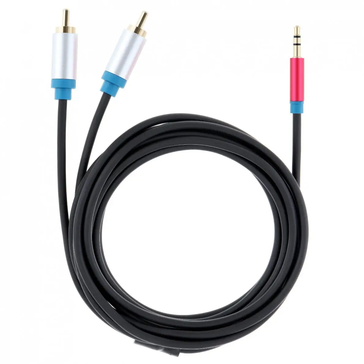 DiGiYes 3 м/9 84 фута RCA кабель HiFi стерео 2RCA до 5 мм аудио Поддержка AUX Jack Y сплиттер для