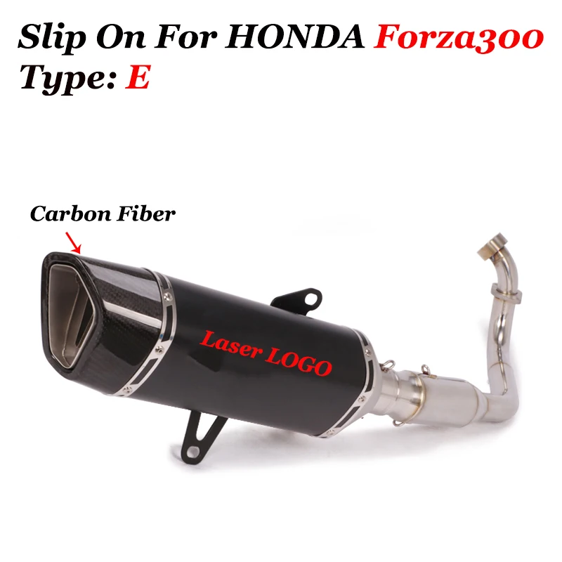Слипоны для Honda FORZA 300 FORZA350 полный Системы мотоцикл выхлопной Escape изменить