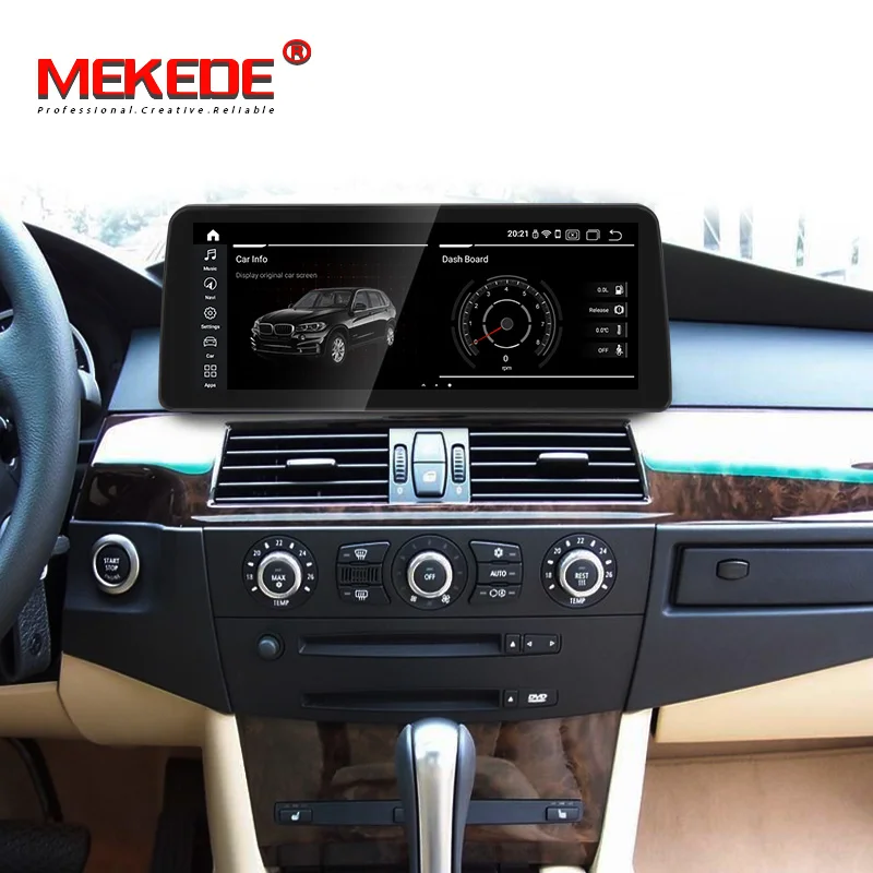 Автомобильный GPS навигатор для BMW 5 серии E60 E61 E63 E64 (12 3 10 0) система CCC/CIC 2004 дюйма Carplay