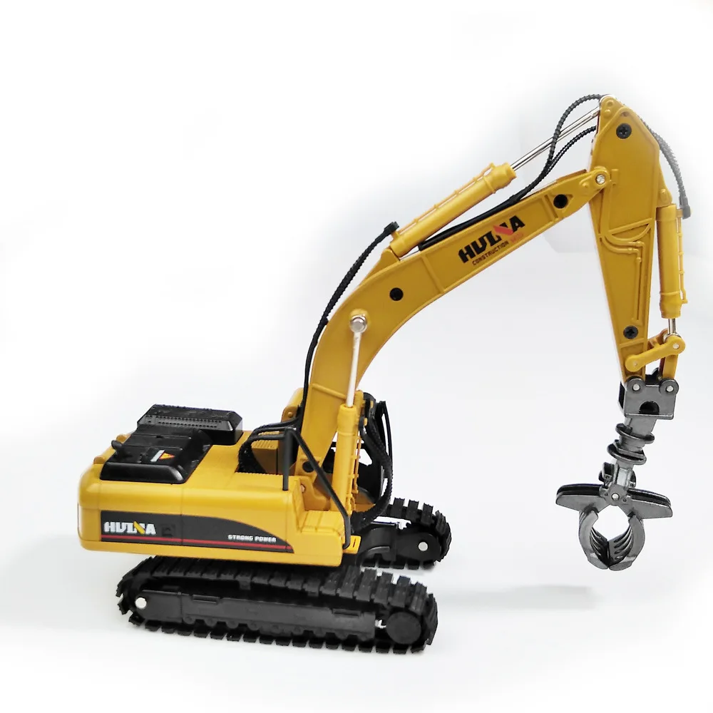 Модель Экскаватора из сплава 1:50 детская игрушка Инженерная модель автомобиля Huina