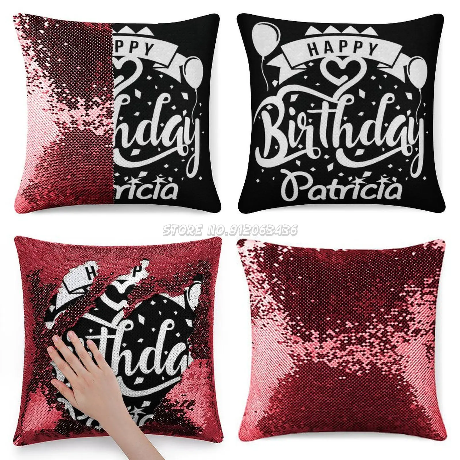 

Birthday Sequin Pillowcase Fashion Pillowcase Gift for Her He Birthday Birthday Best Friend Sister Mom For Sister For Mom Birthd