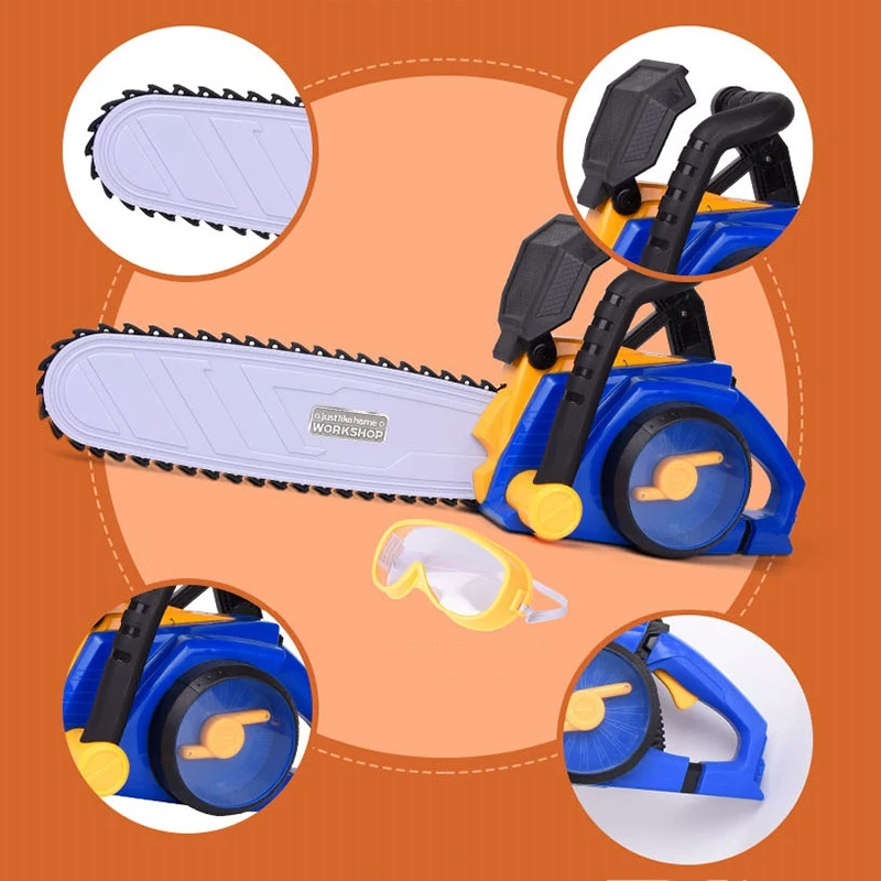 Electric Model Chainsaw Tool Toy Simulation Children's Machine Kid | Игрушки и хобби