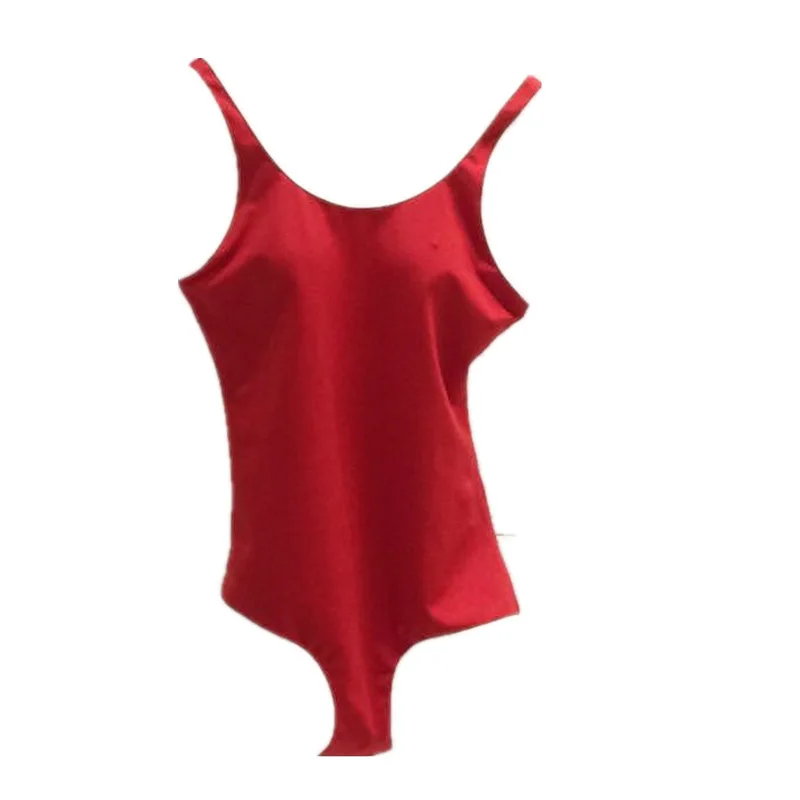 

In The Wind Retro Slim One Piece Swimsuit Women Backless Sexy Solid Summer Swimming Suit Beach Swimwear