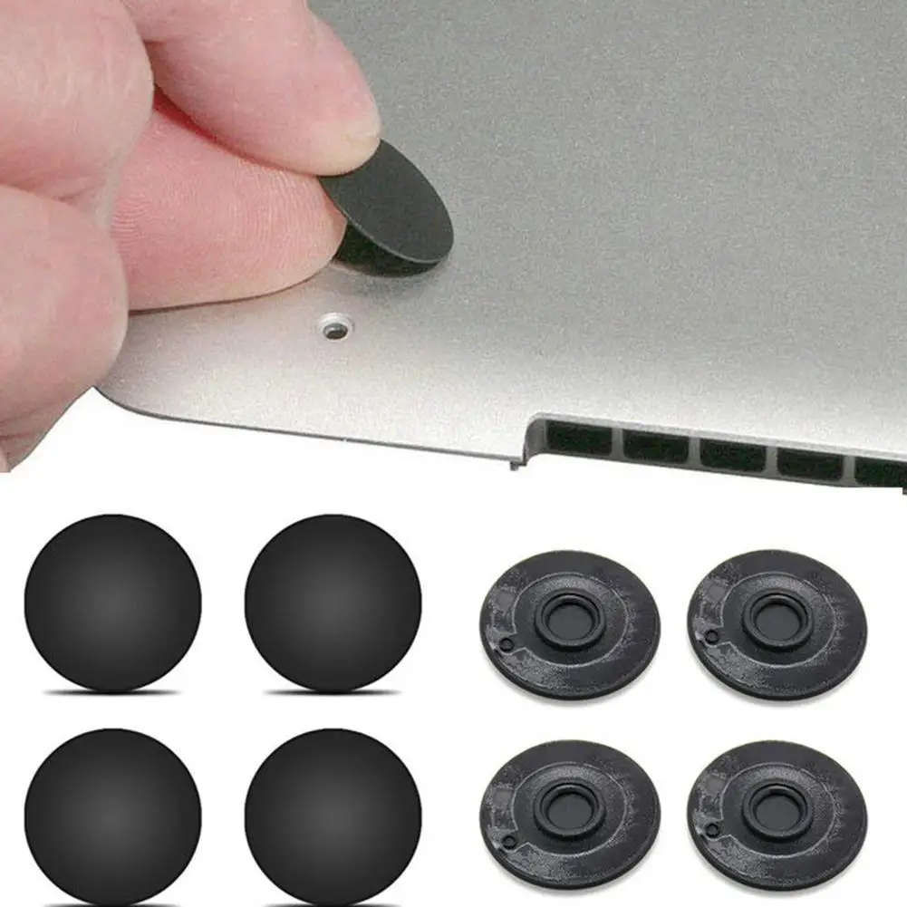 New 4Pcs 13" 15" 17" Bottom Case Rubber Feet Foot Pad for Laptop MacBooks Pro A1278 A1286 A1297 Universal Laptop 13 15 17 inch