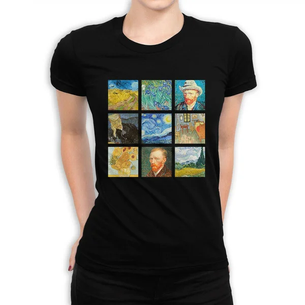 

Vincent van Gogh Paintings T-Shirt, Men's Women's Tee, All Sizes