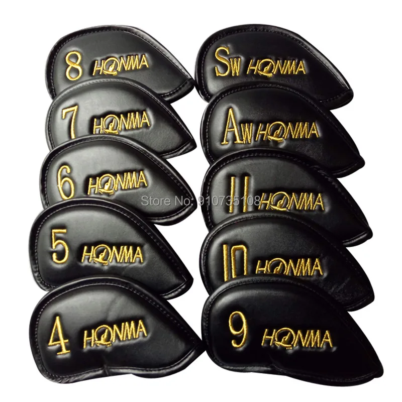 Новинка 10 шт./комплект головные уборы для гольфа Honma набор высококлассных
