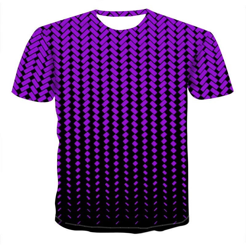 

2020 Summer New 3d T shirt Men Short sleeve shirt T shirts Sci-fi interesting pattern 3dT-shirt Mens Street casual Clothing