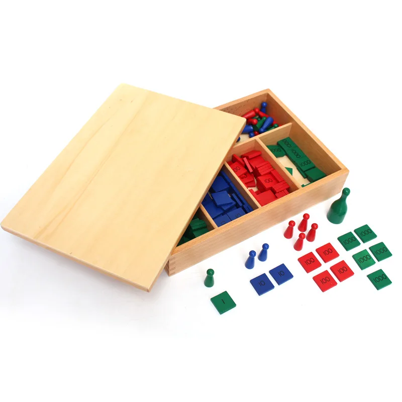 

NEW Baby Toy Montessori Stamp Game Math for Early Childhood Education Preschool Training Kids Toys