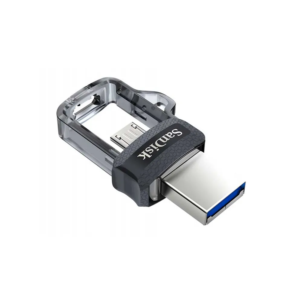 Флеш накопитель Sandisk SanDisk Ultra Dual Drive m3.0 64GB Grey & Silver|USB флэш-накопители| |