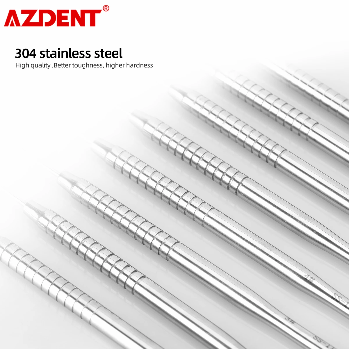 Зонд 1 шт. стоматологический периодонтальный со шкалой инструмент из нержавеющей