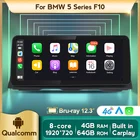 MSM8953 2021 4G LTE Blu-Ray Android 10 автомобильный мультимедийный плеер Carplay Авто GPS DSP для BMW 5 серии F10 F11 2013 - 2017 CIC NBT