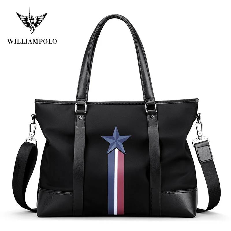 Bag Unisex Solid Waterproof 14 inch Laptop Breifcase Large capacity Hidden zipper pocket Black | Багаж и сумки