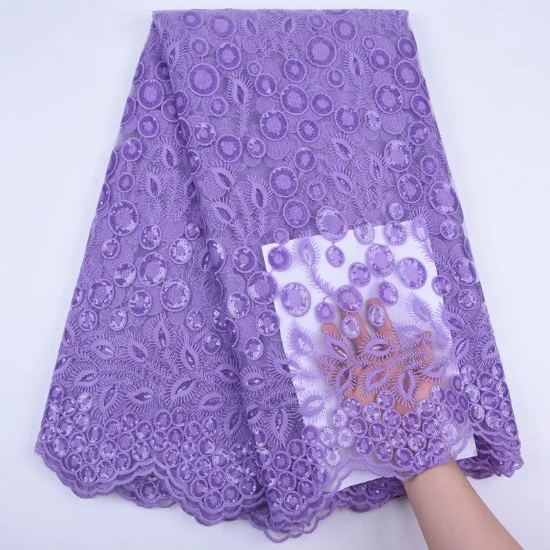 Последняя сине-зеленый Африканский кружевной ткани высококачественное молоко