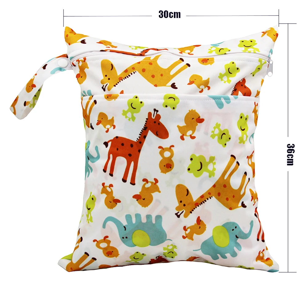 1 шт./лот двойные карманы Водонепроницаемые многофункциональные пеленки