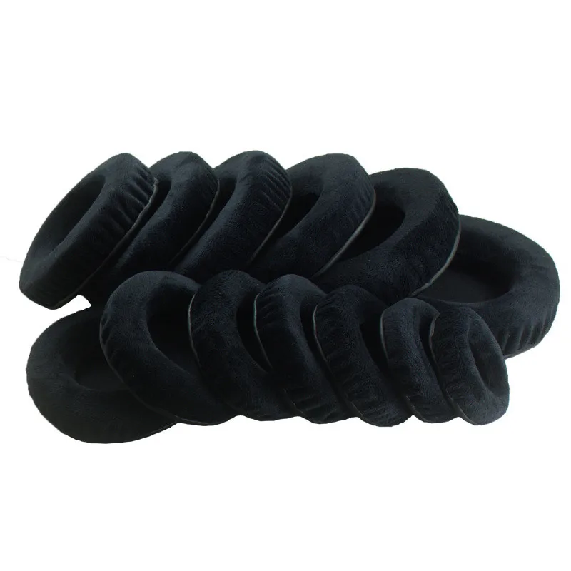 

Interchangeable Black Velvet Earphone Set 60 65 70 75 80 85 90 95 100 105 110 115 120 MM Ear Pad Ear Pads Cushions 23 AugZ5