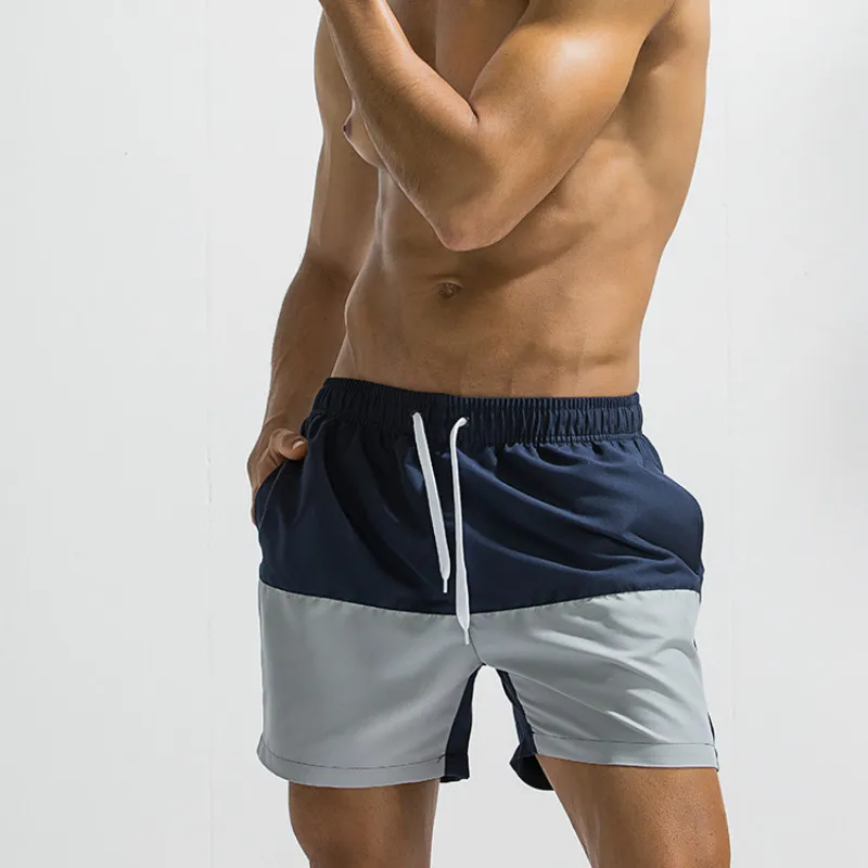 Мужские плавки для плавания пляжные шорты-боксеры быстросохнущие шорты