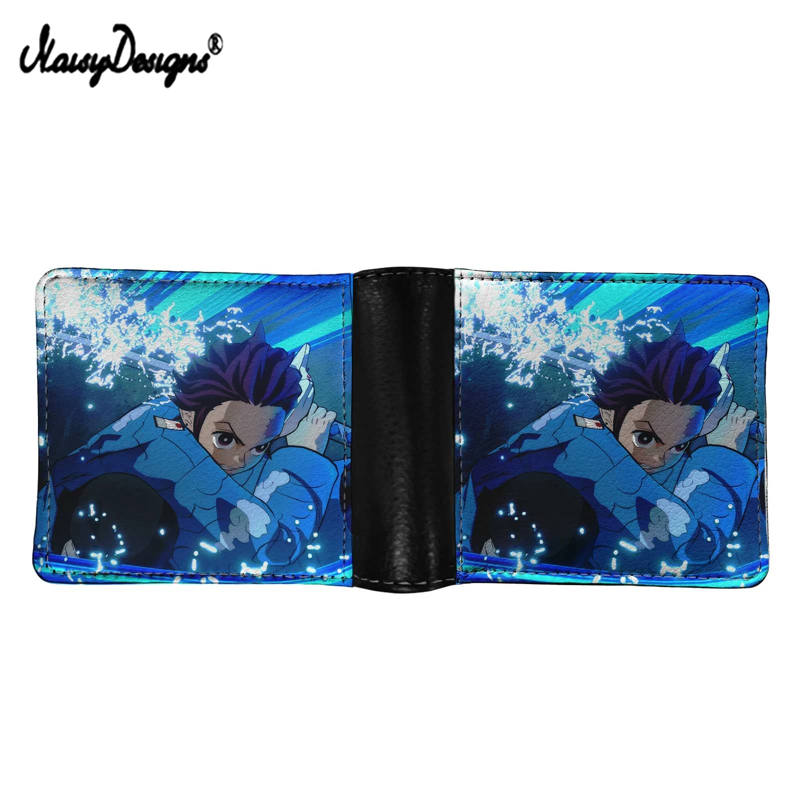 Повседневный клатч с принтом животного рассекающий демонов отделением для