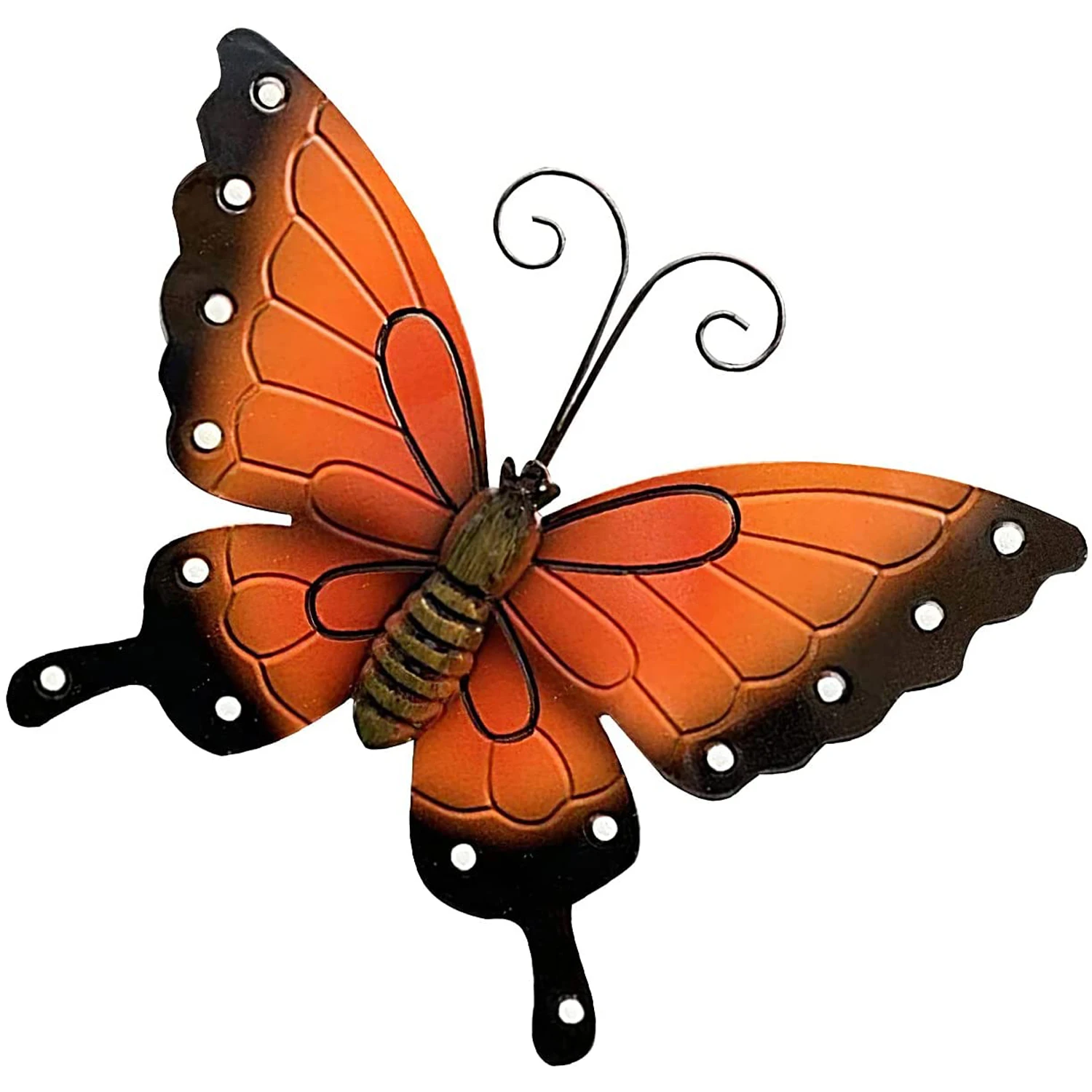 

Metal Butterfly Wall Decorations Indoor Wall Open-air Courtyard Garden Art Decoration Wall Butterfly Hanging Home Decoration