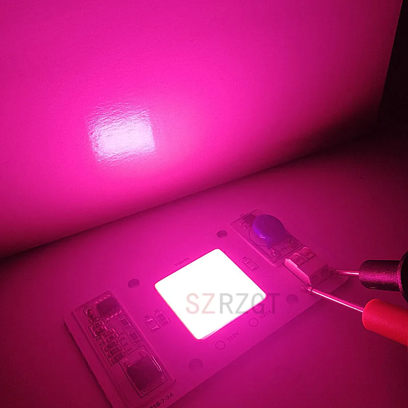 Светодиодная лампа полного спектра для выращивания растений 50 Вт 110 В/220