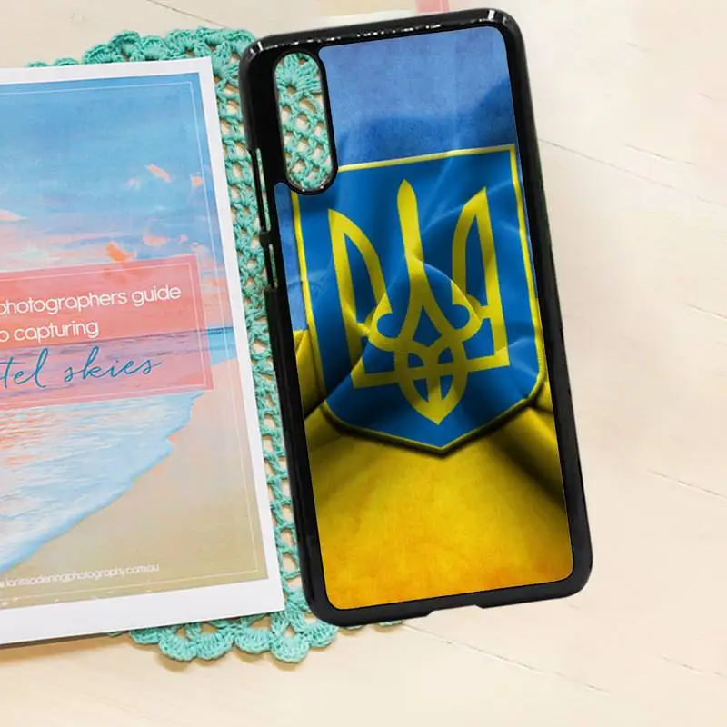 

Ukraine Flag logo pattern luxury protective Phone Case shell PC for iPhone 11 12 pro XS MAX 8 7 6 6S Plus X 5S SE 2020 XR