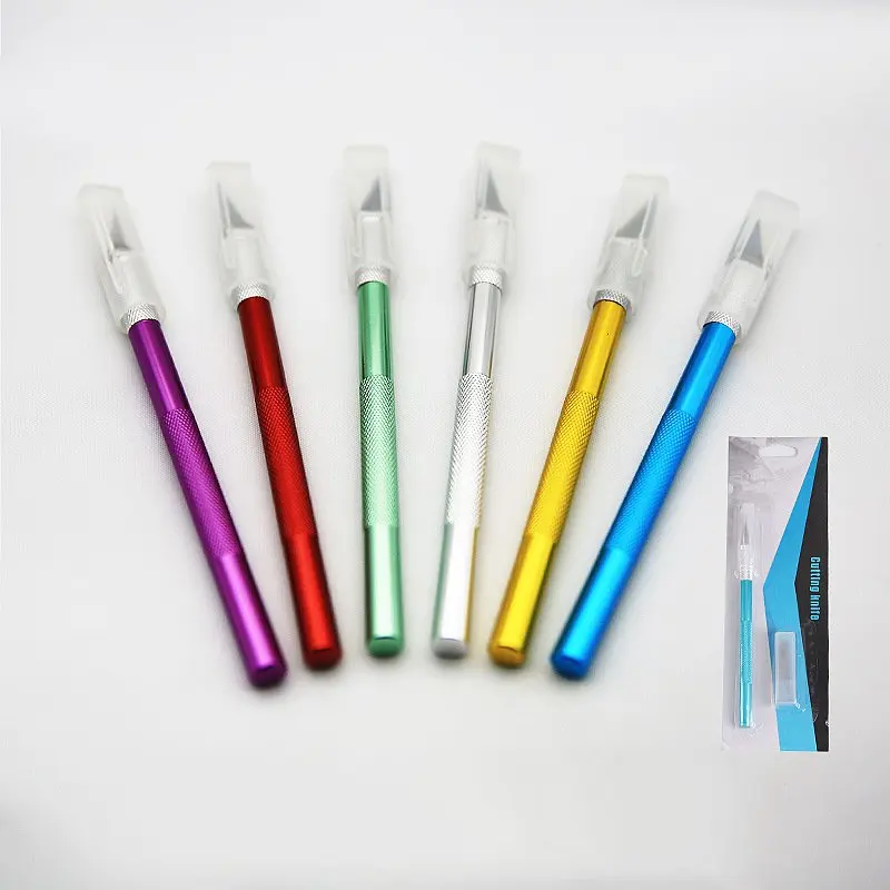 Анти скольжения разделочный нож DIY деревянная бумага для резки кожи пленка