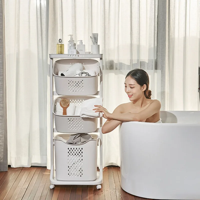 

Dirty hamper plastic bathroom toilet dirty clothes storage basket dirty clothes household laundry basket laundry extra