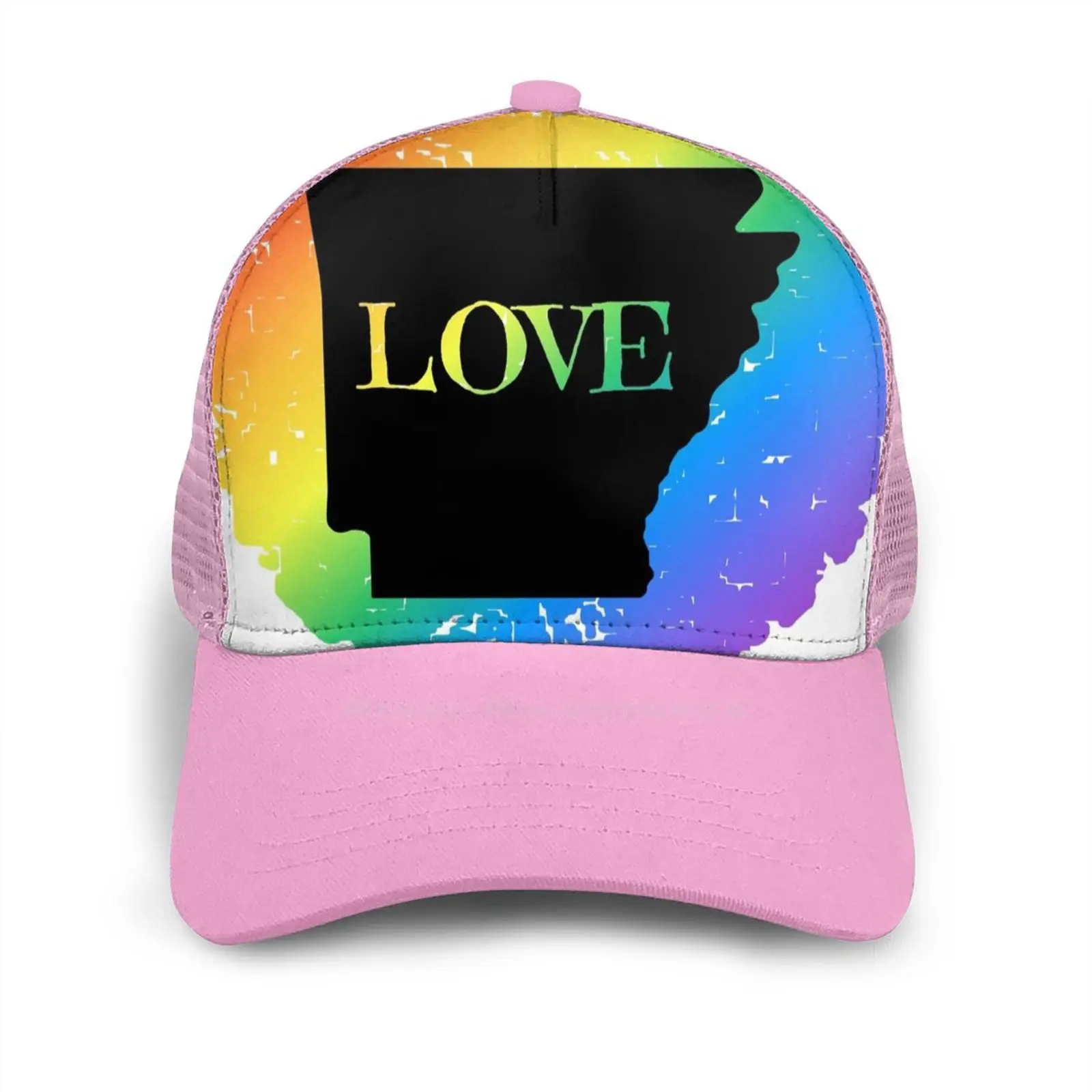 

Love Is Love Pride Curved Edge Mesh Baseball Cap Pride Love Is Love Pride Q Pride Pride Parade Northwest Pride Parade Little