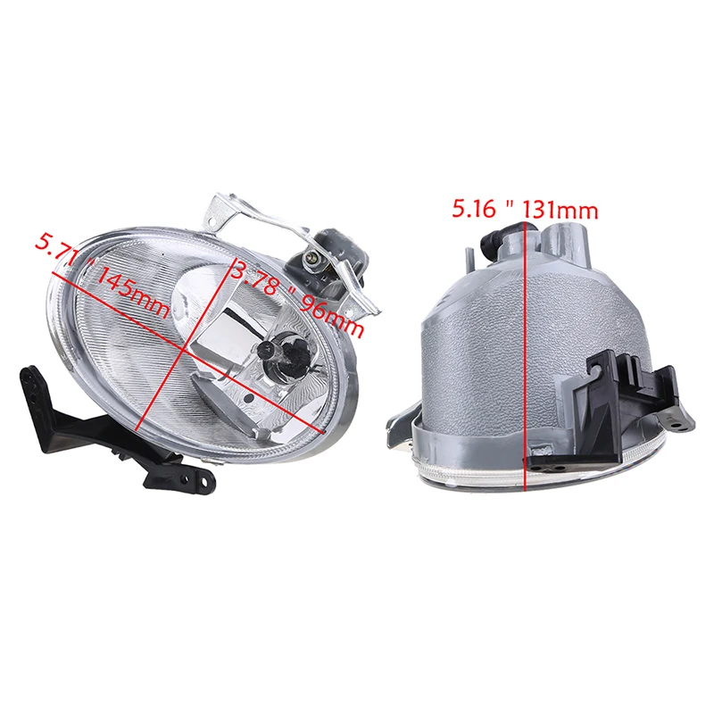 Автомобильный Стайлинг POSSBAY желтые передние противотуманные фары для Hyundai Santa Fe