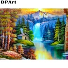 Алмазная картина полностью квадратнаякруглая дрель Scenen 5D Daimond вышивка крестиком Набор Мозаика Стразы картина X054