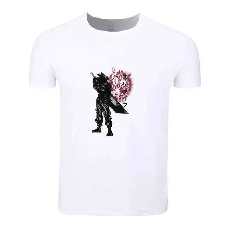 

Ex-Soldier VII Anime Cotton Summer O-Neck T-Shirt big size Casual Short Sleeve Men Women Boys Girls T Shirt Tees Kids TShirt
