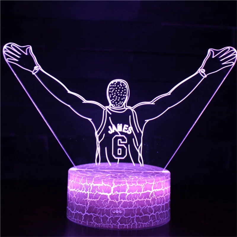 

Nighdn 3d Lamp Kid Light Night 3D LED Night Light Basketball Creative Bedside Lamp Light Home Decor Girls Boys Gifts Birthday