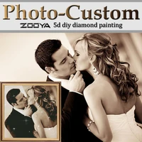 zooya photo custom diamond embroidery make your own 5d diy diamond painting cross stitch full square drill rhinestone mosaic az4