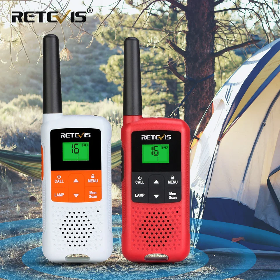 retevis rt649b walkie talkie 2 or 4 pcs pmr446 walkie talkies 1 8km for motorola two way radio hunting fishing rechargeable vox free global shipping