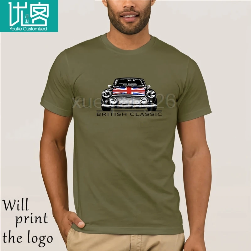 2019 Austin Mini Printed Tshirt Men's Summer Style Cooper Classic Car T Shirt Short Sleeve Tee | Мужская одежда