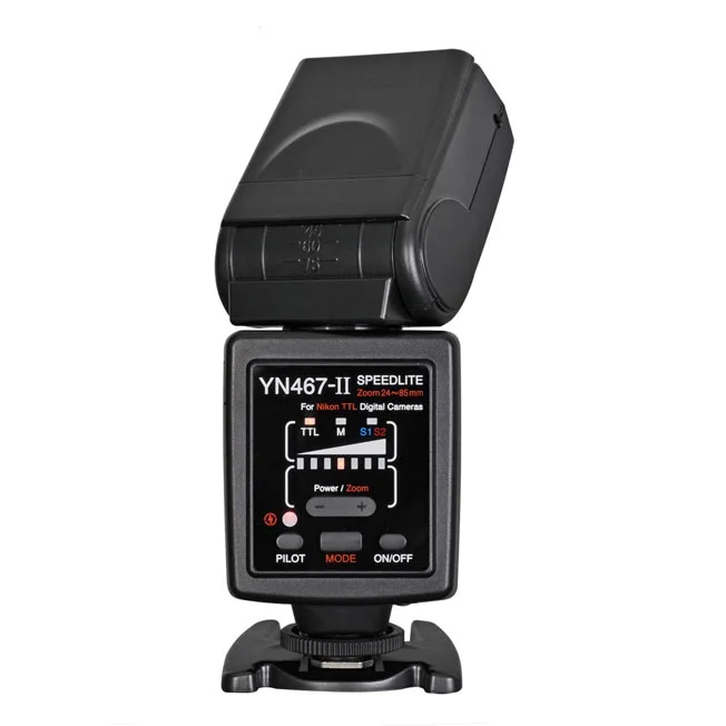 Yongnuo Digital Speedlite YN-467II TTL Flash Blitz for Canon for Nikon standard hotshoe Camera