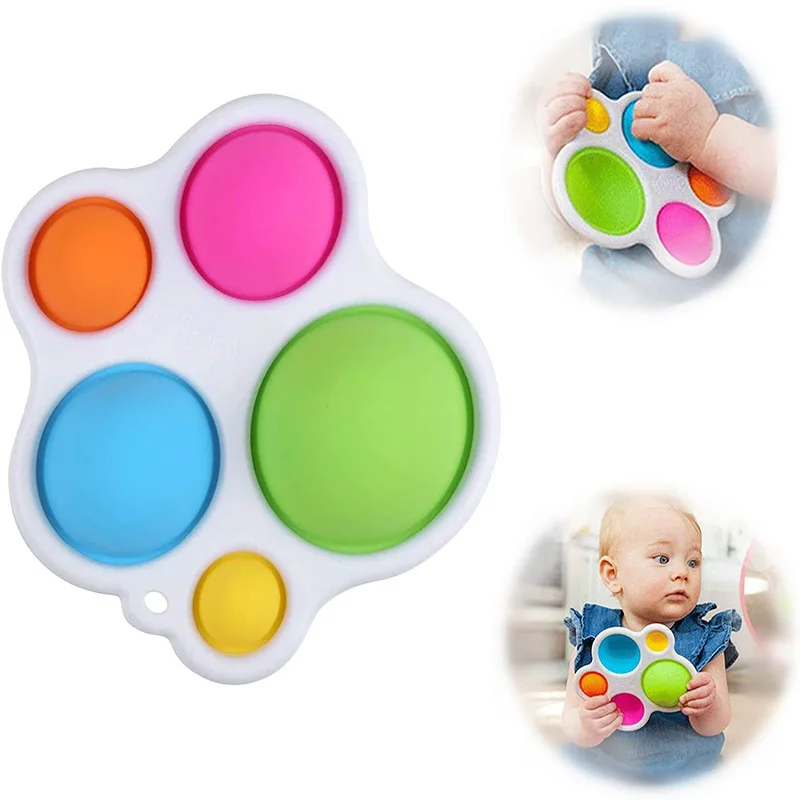 

Fidget Toys Montessori Exercise Board Rattle Puzzle Early Education Intensive Training Sensory Toy Kids Baby