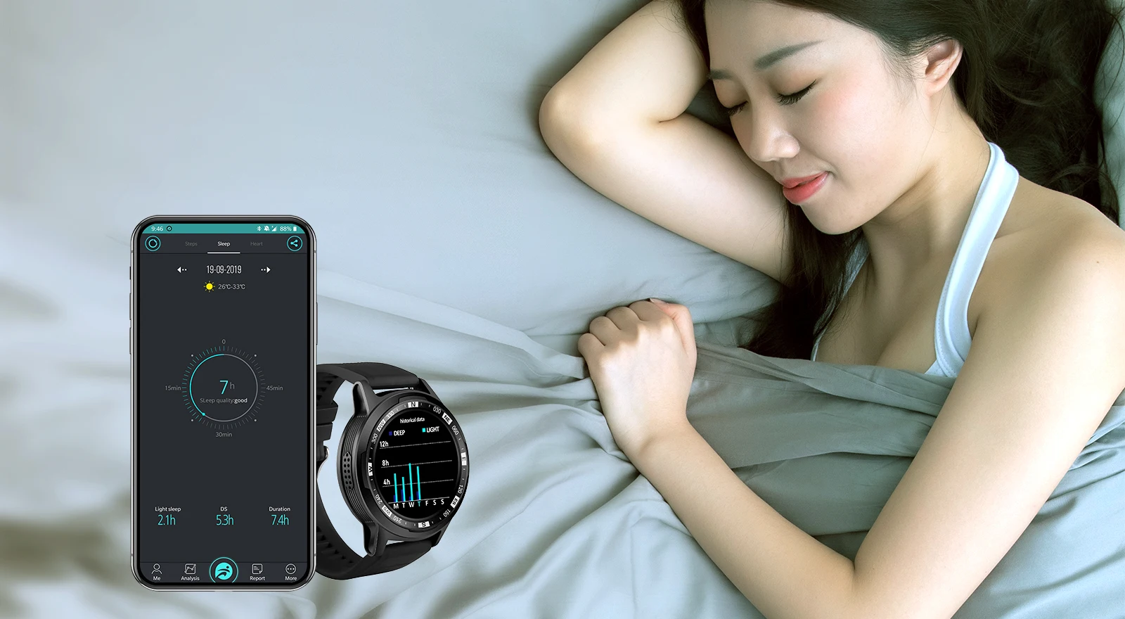 COLMI SKY 3 gps спортивные Смарт-часы IP67 Водонепроницаемый Bluetooth фитнес-трекер мужские альпинистские умные часы для IOS Android телефон