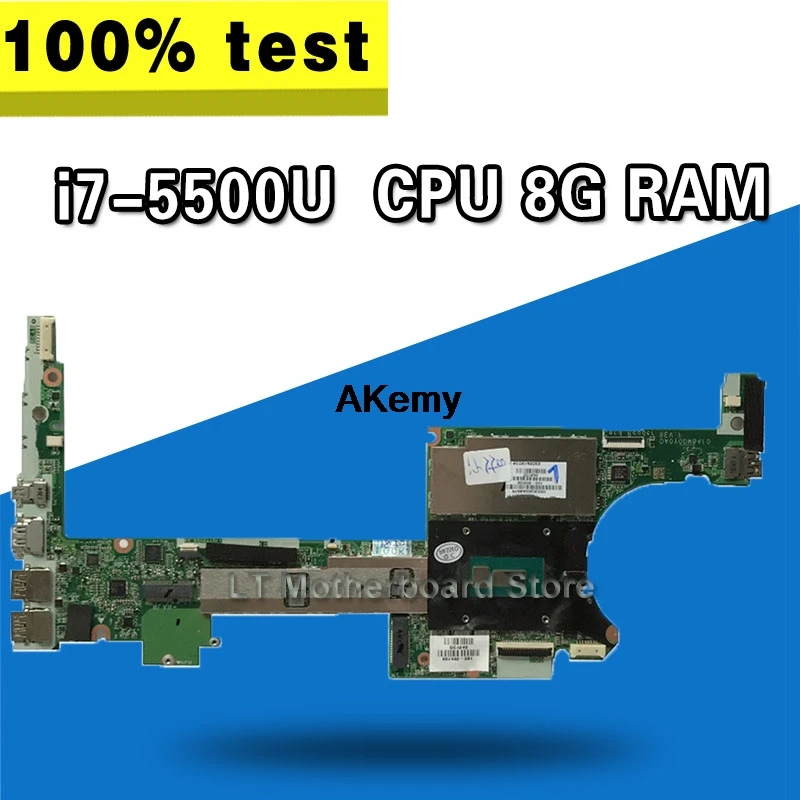Материнская плата для ноутбука hp Spectre X360 G1 13-4003DX Series 801505-501 801505-001 DA0Y0DMBAF0 w i7-5500U 8G ram полностью протестирована