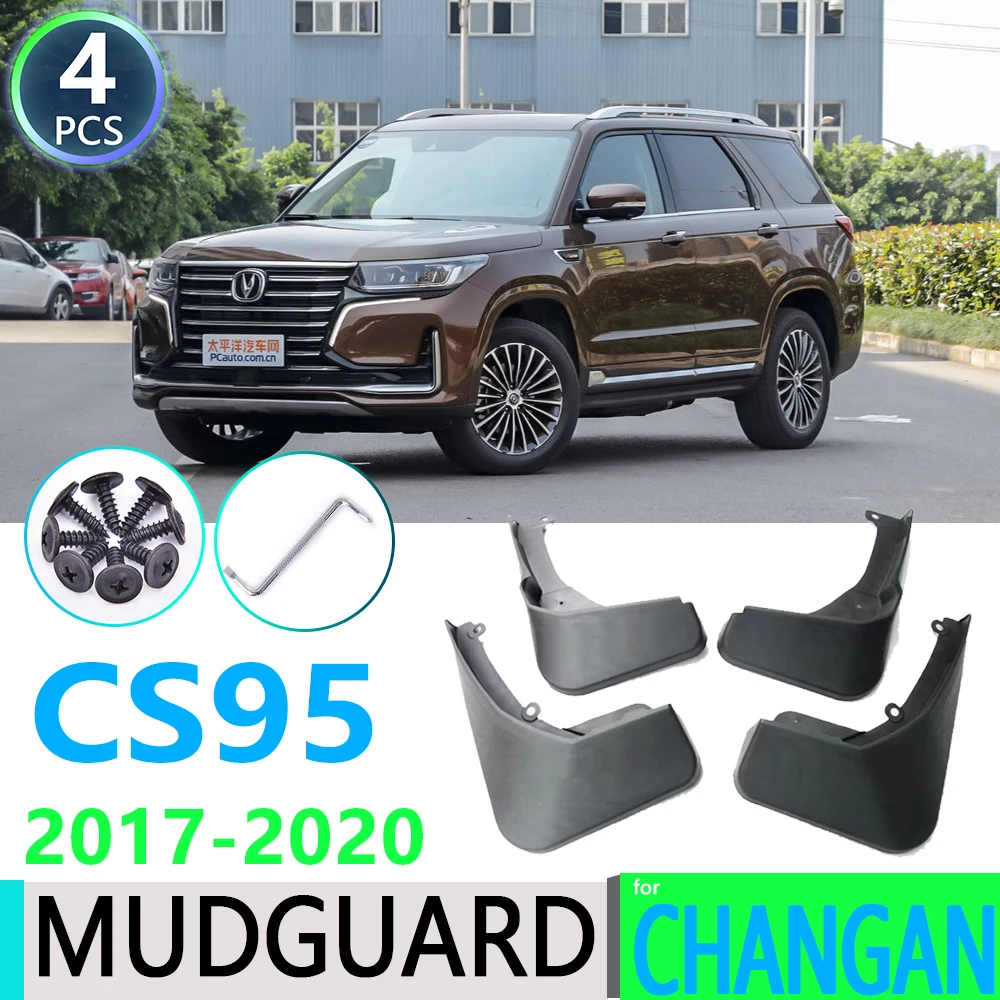 for Changan CS95 CS 95 2017 2018 2019 2020 Fender Mudguard Mud Flaps Guard Splash Flap Car Accessories