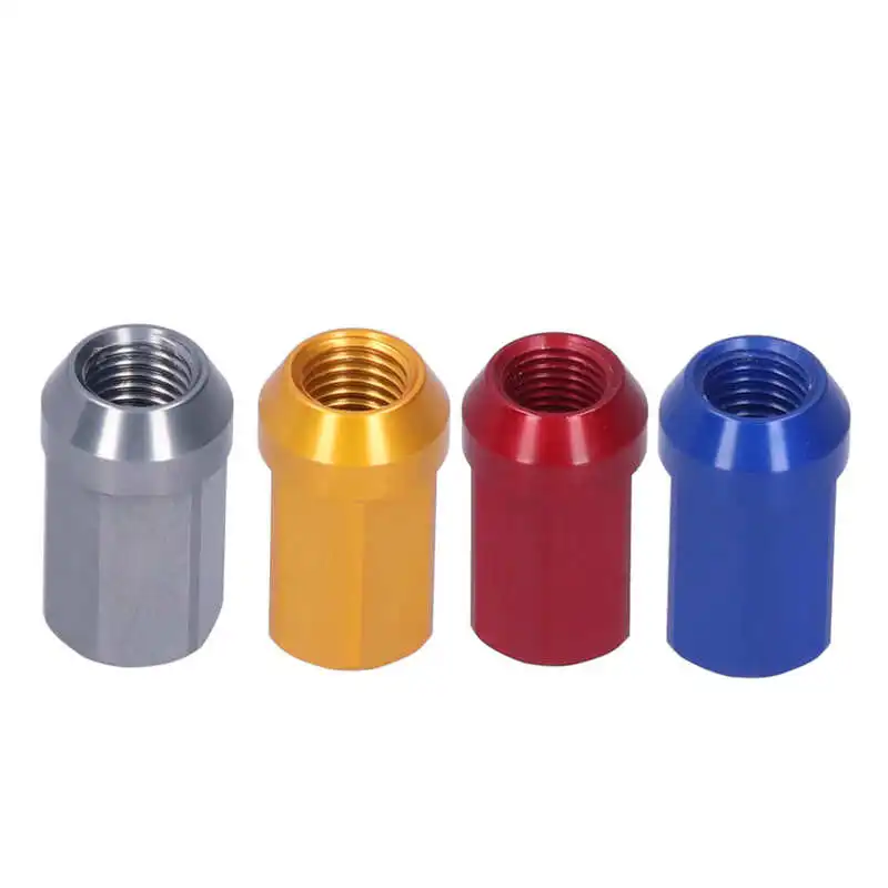 

Aluminum Lug Nuts Wheel Lug Nuts Wheel Lug Nuts M12x1.5 Thread 1.3in Height 7075-T6 Aluminum Locking Lug Nuts Wheel Accessory