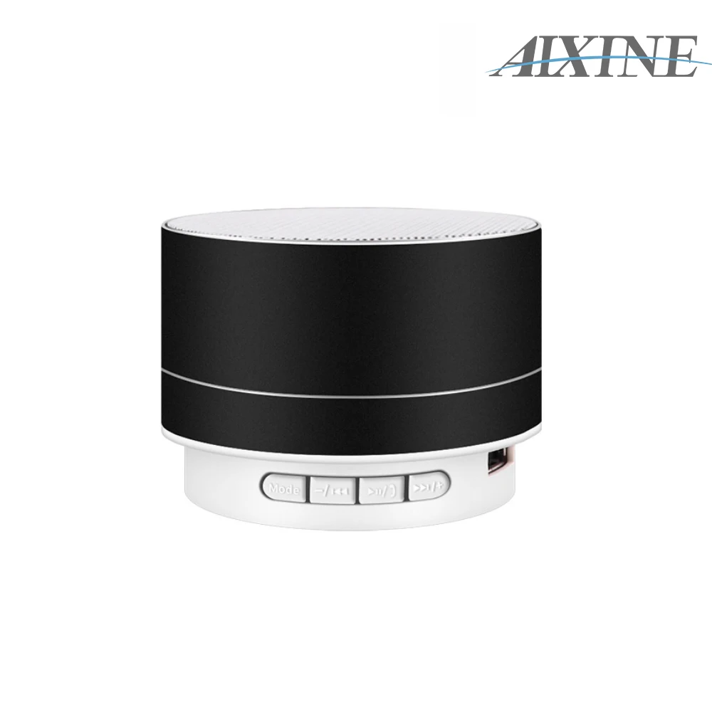Aixin мини Беспроводной Динамик стерео bluetooth гарнитура Card TF USB AUX бас пушки звук