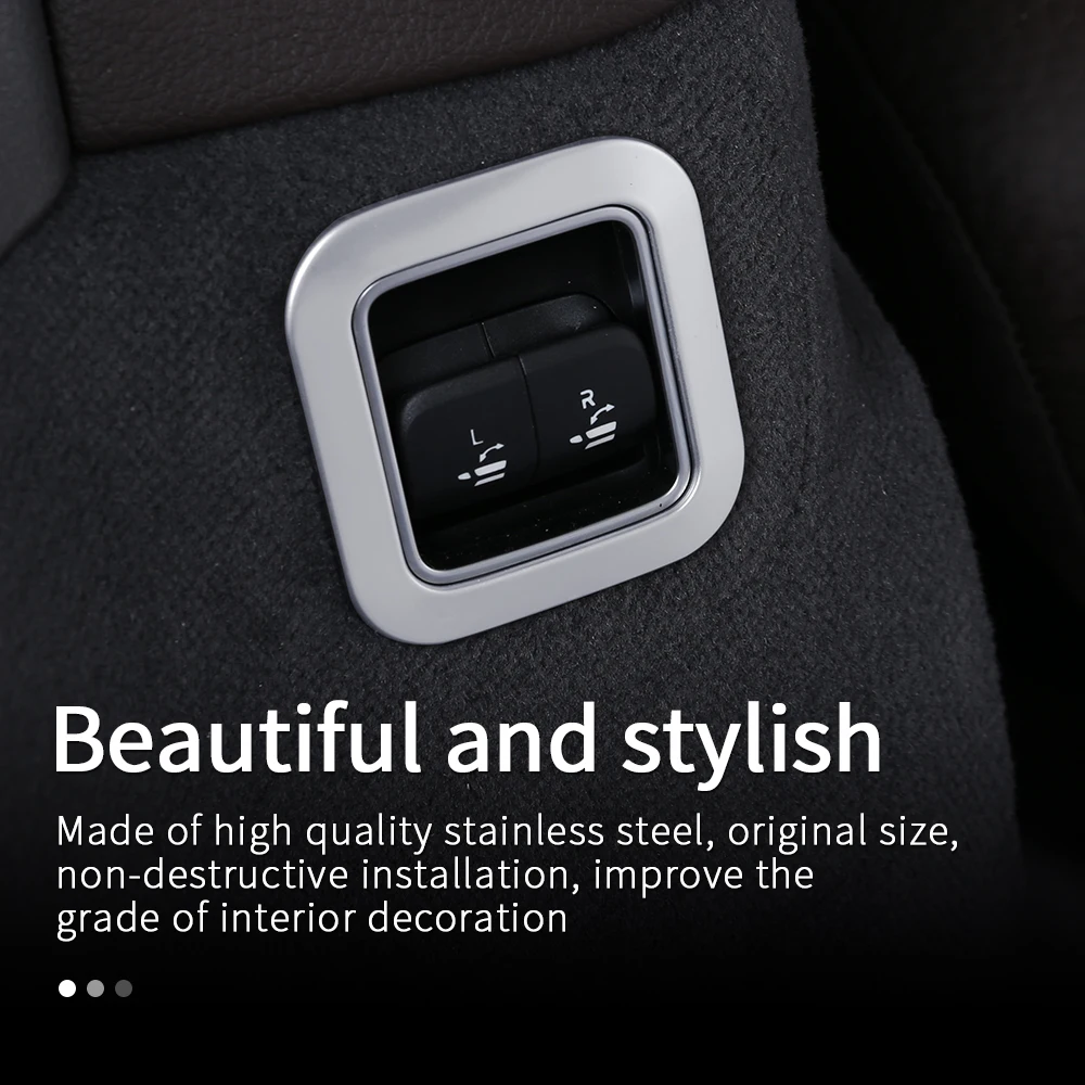 Третий ряд рамка кнопки сиденья для Mercedes gls w167 2020 ~ 2024 450 500 аксессуары внешнего